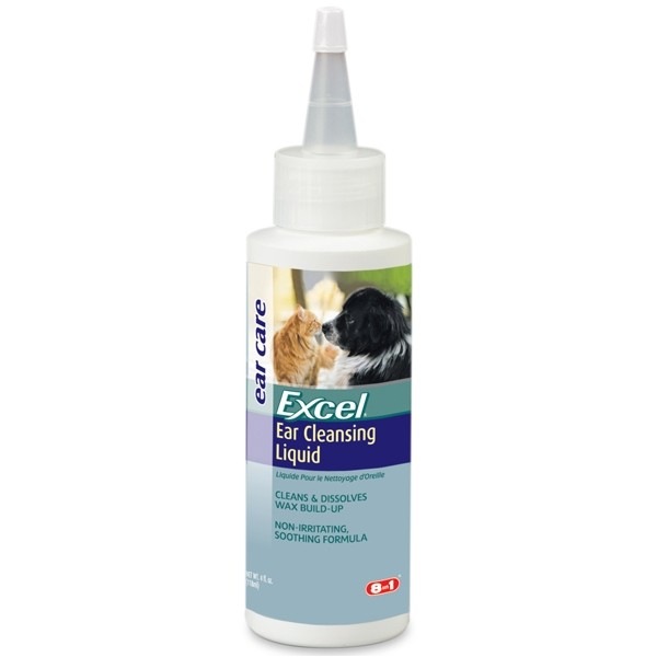 Ear Cleansing Liquid. Лосьон гигиенический для ушей собак и кошек, 118 мл. 8in1 (8в1)