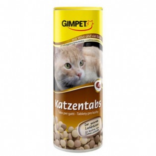 Katzentabs. Витамины для кошек со вкусом дичи, 710 шт. Gimpet (Джимпет)