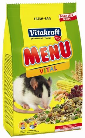 Vitakraft Menu Vital Корм полнорационный для крыс и мышей 400 г