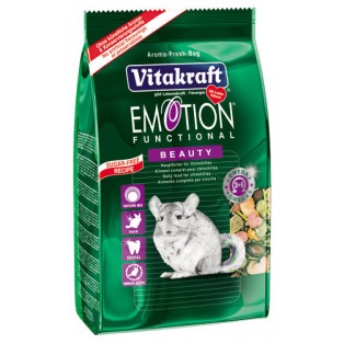 Vitakraft Emotion Functional Beauty Корм полнорационный для шиншилл 600 г