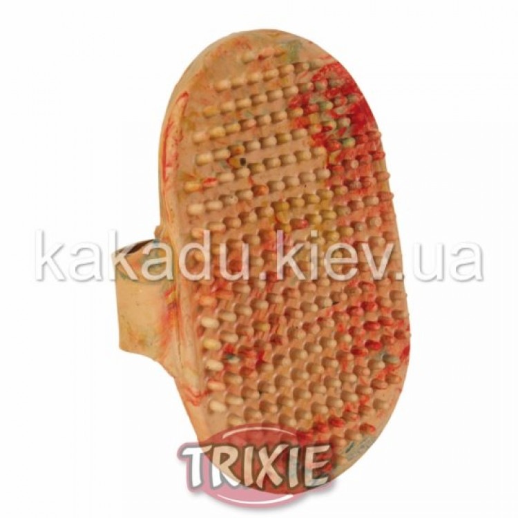 Trixie (Трикси) Massage brush with hand loop. Щетка овальная массажная (2336)