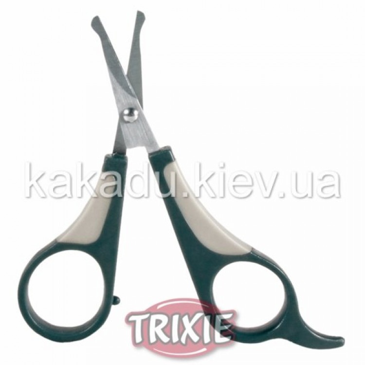 Trixie (Трикси) Face and paw scissors. Ножницы для обработки ушей и лап 9,5 см