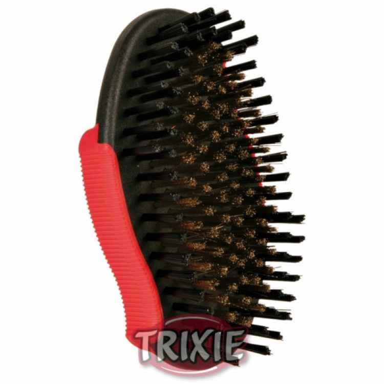 Trixie (Трикси) Dog brush, nylon and brass bristles. Щетка с латунной щетиной для животных (2365)