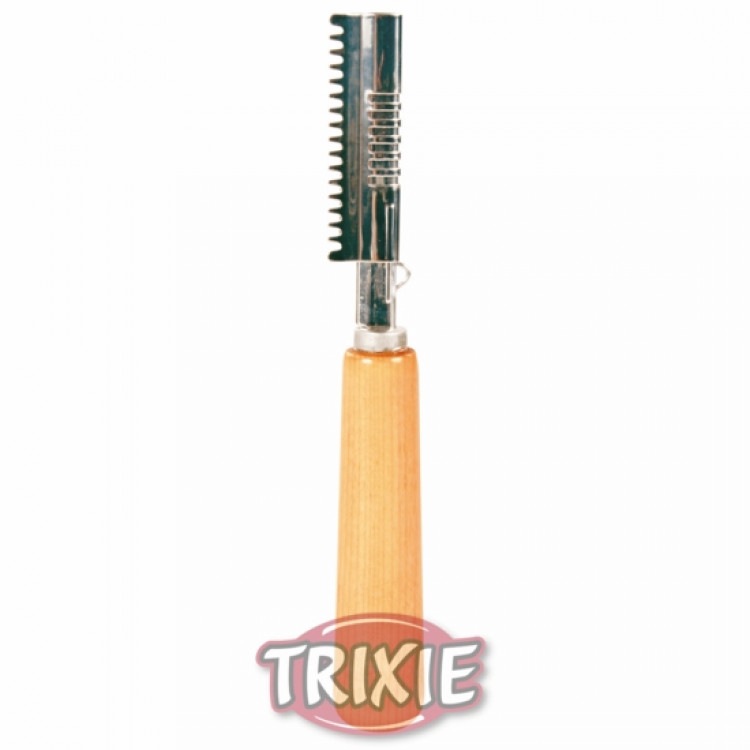  Trixie (Трикси) Stripping knife Тримминг с деревянной ручкой (2387)