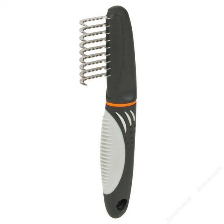  Trixie (Трикси) De-matting comb. Колтунорез с изогнутыми зубьями для котов и мелких пород собак