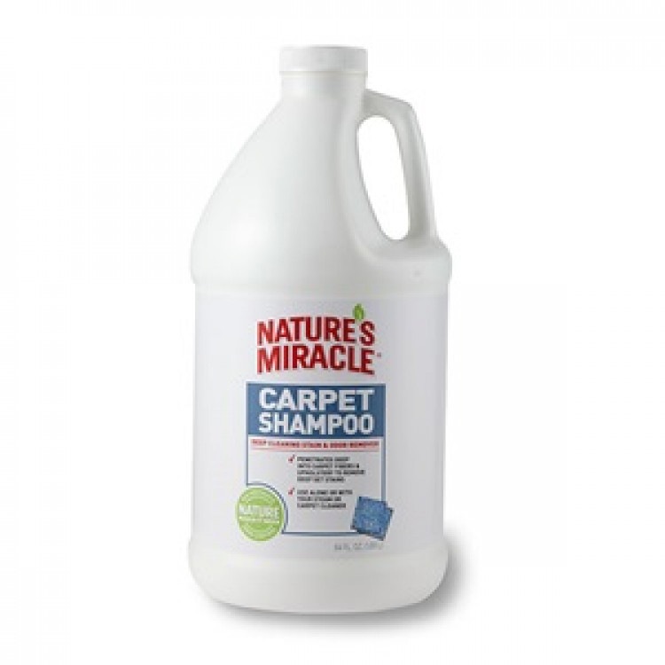 Natures Miracle Carpet Shampoo. Моющее средство для ковров и мягкой мебели, 1,89 л. 8in1 (8в1)