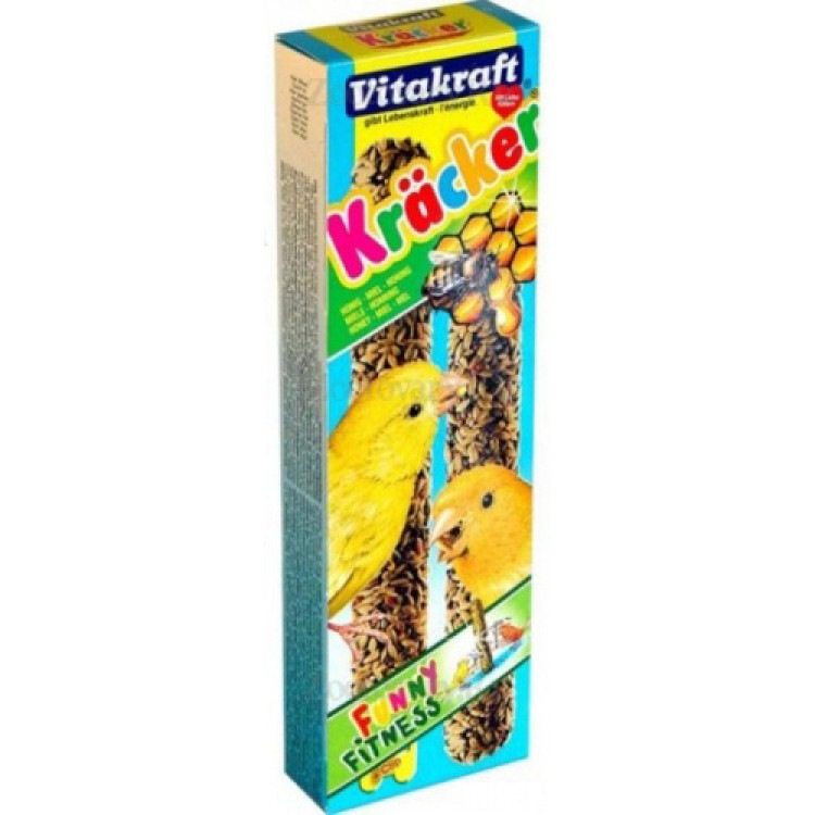 Kracker. Крекер для канареек Медовый, 2 шт. Vitakraft (Витакрафт)
