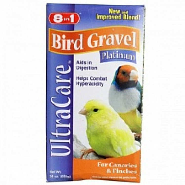 Bird Gravel. Гравий для заполнения зоба у канареек и амадин, 680гр. 8in1 (8в1)