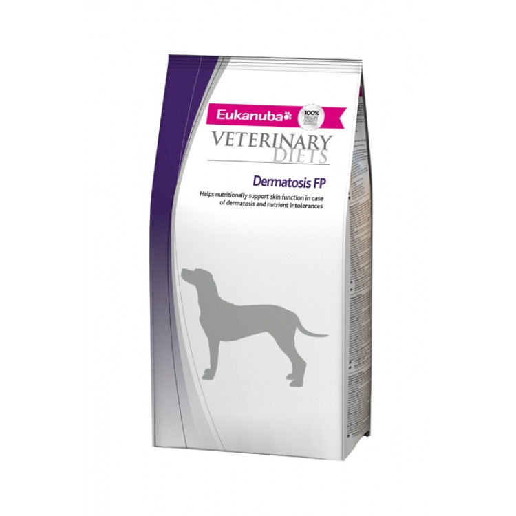 Eukanuba (Эукануба) Dermatosis FP Responce. Cухой лечебный корм для собак при заболеваниях кожи, 5 кг