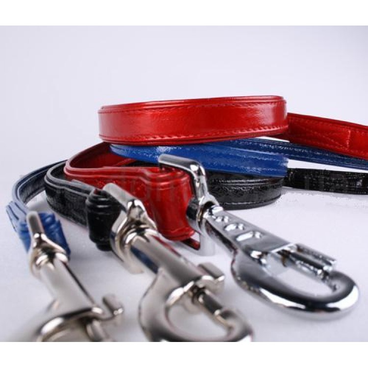 Поводок Collar BRILLIANCE из лакированной кожи, белый, 1.8 х 122 см. Collar (Коллар)