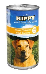 Kippy (Киппи). Паштет для собак с курицей и индейкой, 400 гр