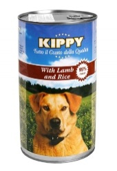 Kippy (Киппи). Паштет для собак с ягненком и рисом, 400 гр
