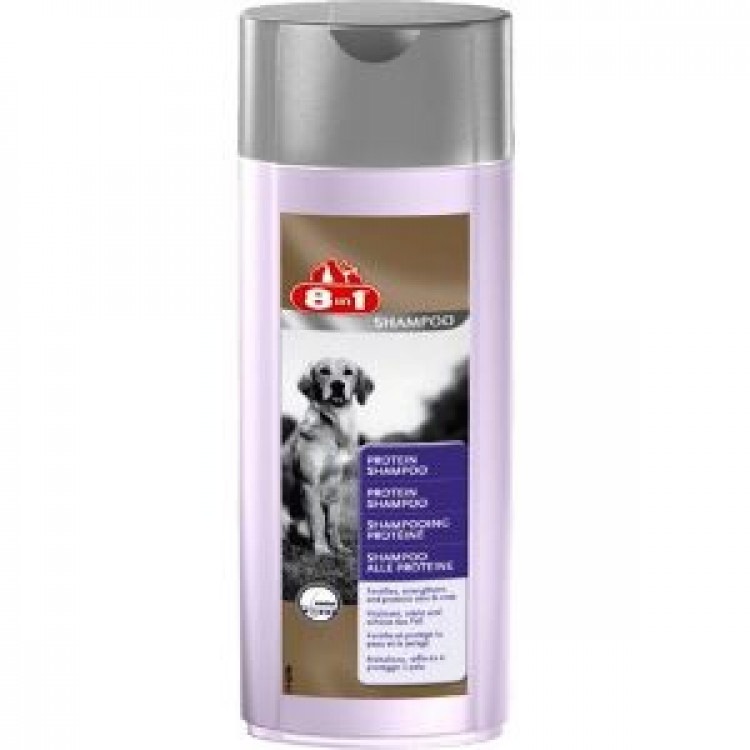 Protein Shampoo. Шампунь для собак протеиновый, 250 мл. 8in1 (8в1)