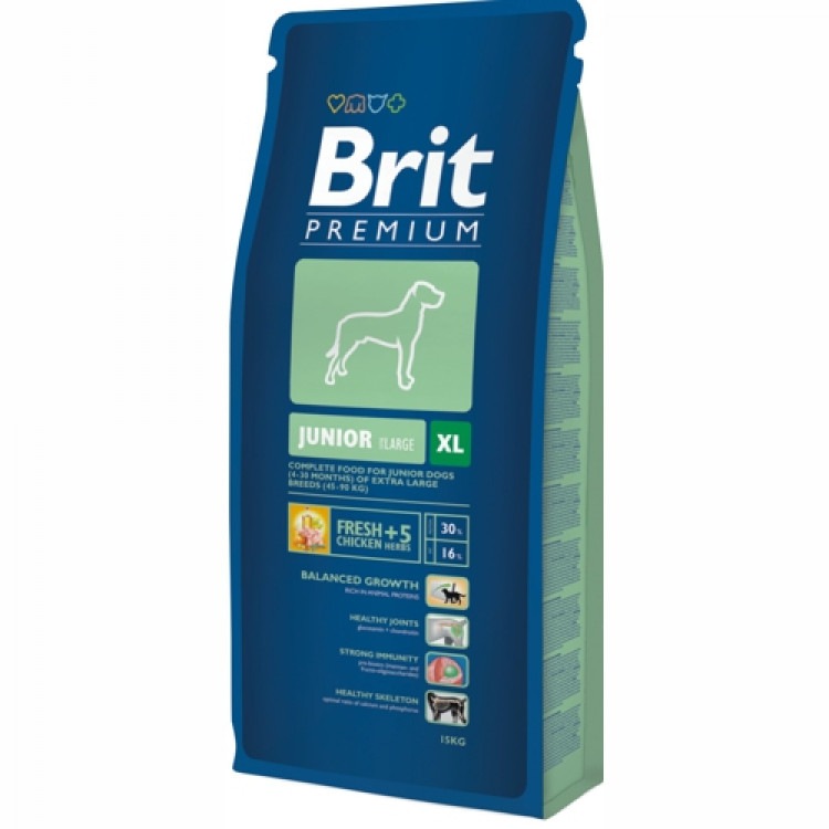 Brit Premium (Брит Премиум) Junior XL. Сухой корм для щенков гигантских пород, 3 кг