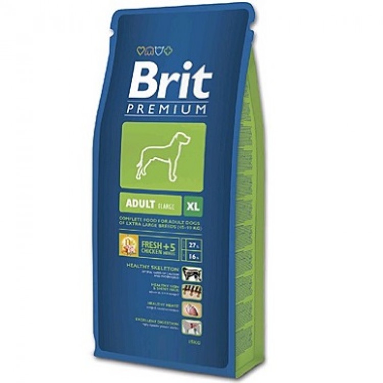 Brit Premium (Брит Премиум) Adult XL. Сухой корм для взрослых собак гигантских пород, 3 кг