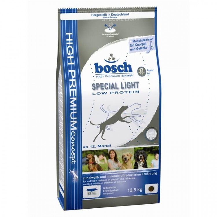 Bosch (Бош) Special Light. Сухой корм для взрослых собак с избыточным весом, 2,5 кг