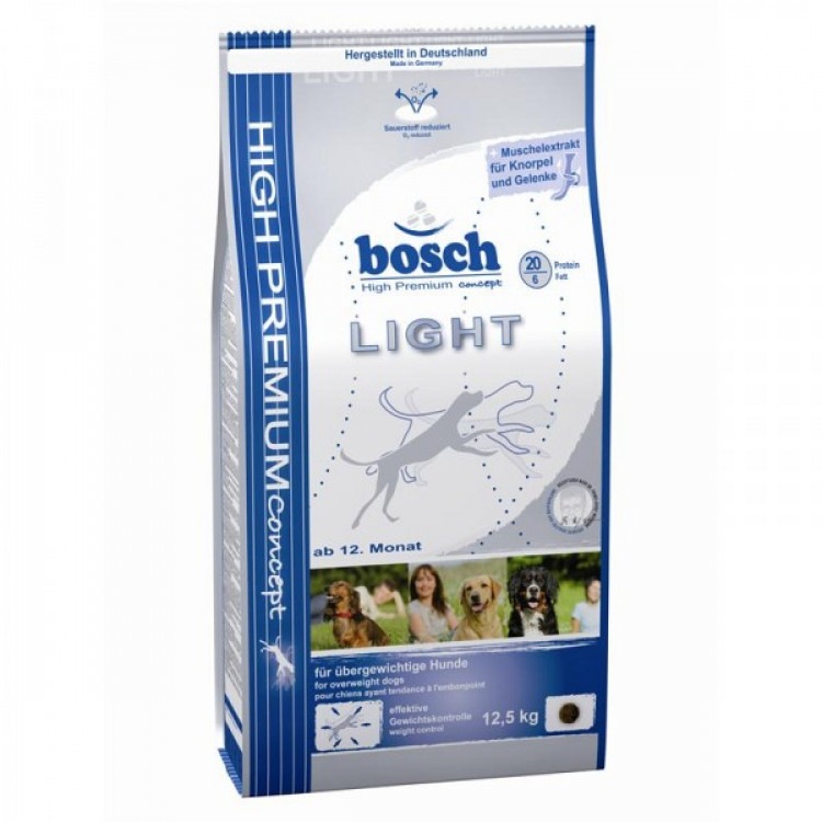 Bosch (Бош) Light. Сухой корм для взрослых собак с избыточным весом, 2,5 кг