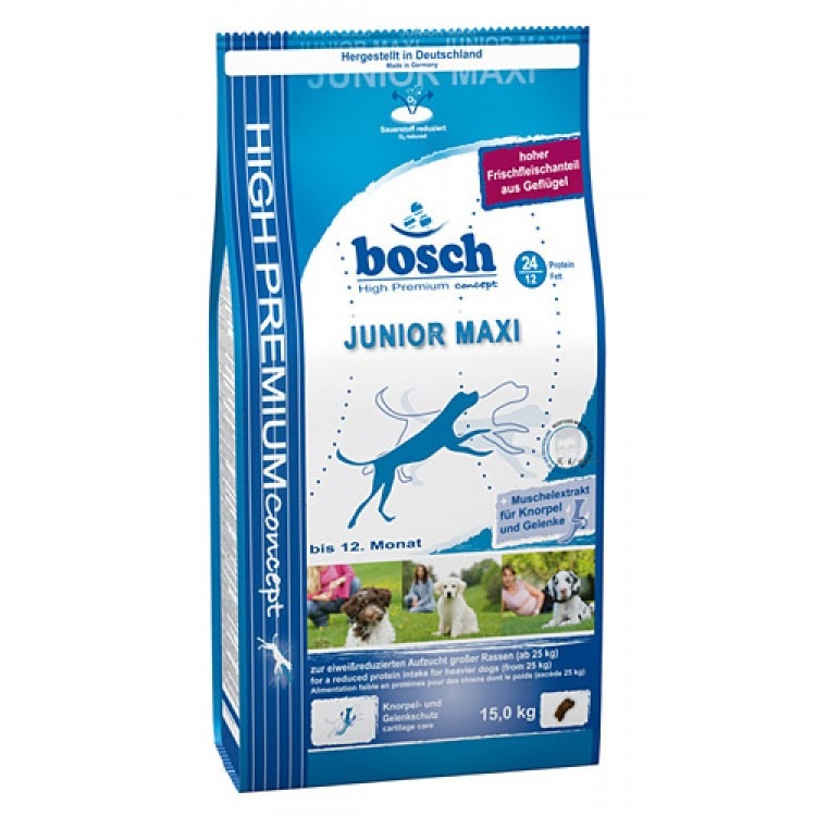 Bosch (Бош) Junior Maxi. Сухой корм для щенков крупных пород, 3 кг