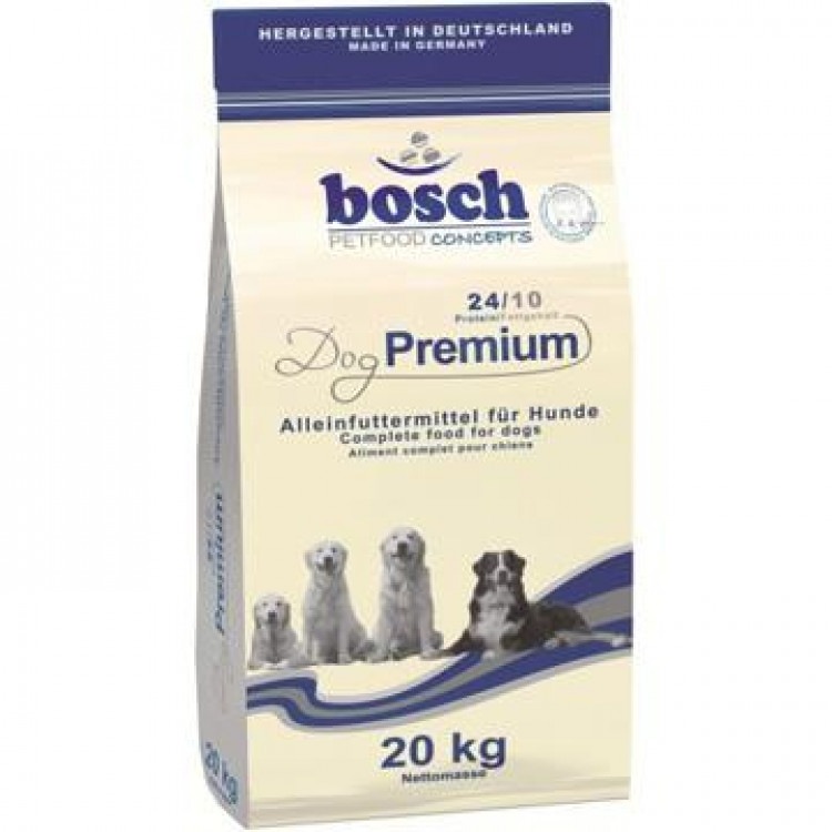 Bosch (Бош) Dog Premium. Сухой корм для взрослых собак со средним уровнем активности, 20 кг