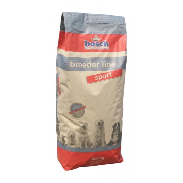Bosch (Бош) Breeder line Sport. Сухой корм для собак с высоким уровнем активности, 20 кг