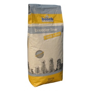 Bosch (Бош) Breeder line Lamb and Rice. Сухой корм для взрослых собак с ягненком и рисом, 20 кг
