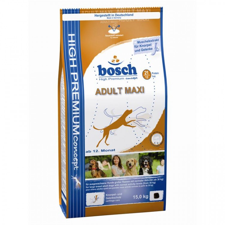 Bosch (Бош) Adult Maxi. Сухой корм для взрослых собак крупных пород, 3 кг
