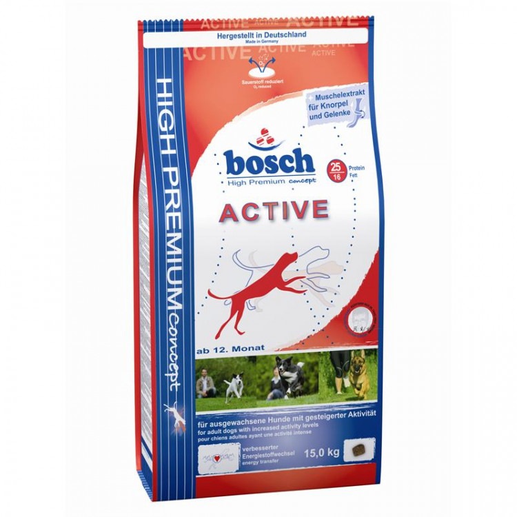 Bosch (Бош) Active. Сухой корм для собак с высоким уровнем активности, 3 кг