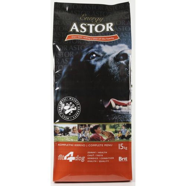 Astor (Астор) Energy. Сухой корм для взрослых собак с повышенной активностью, 15 кг