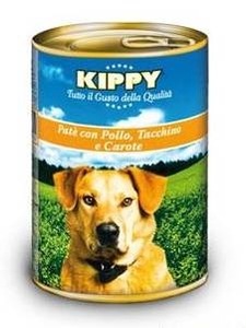 Kippy (Киппи). Паштет для собак с курицей, индейкой и морковью, 400 гр