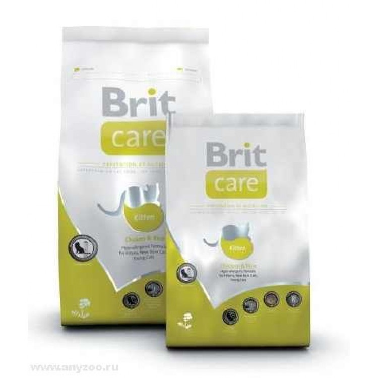Brit Care (Брит Кеа) Kitten. Сухой корм для котят, 2 кг