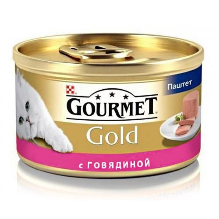 Gourmet Gold (Гурме Голд). Паштет с говядиной, 85 гр