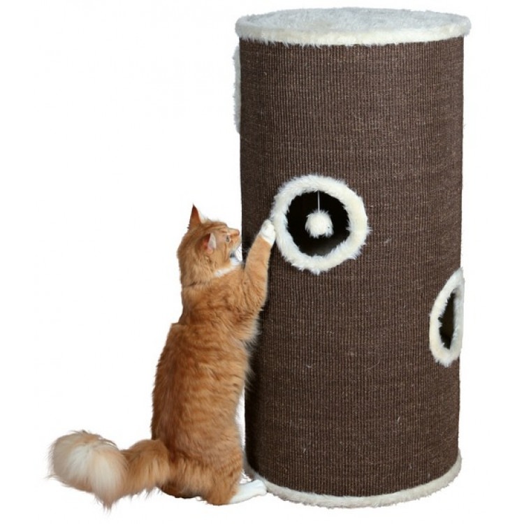 Когтеточка для кошек Cat Tower Vitus, коричневая. Trixie (Трикси) 4344