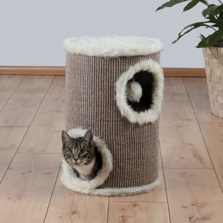 Домик с когтеточкой для кота Cat Tower Edoardo, коричневый. Trixie (Трикси) 4331