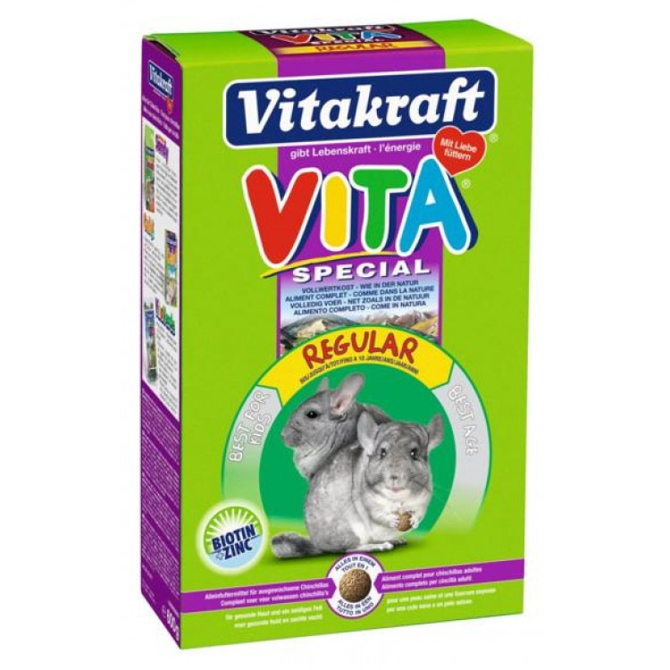 Vitakraft Vita Special Regular Корм специальный для шиншилл 600 г