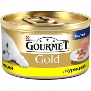 Gourmet Gold (Гурме Голд). Паштет с курицей, 85 гр