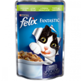 Felix Fantastic (Феликс Фантастик). Кусочки с кроликом в желе, 100 г