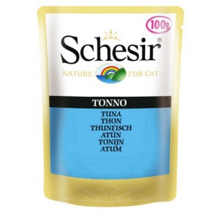 Schesir (Шезир) Cat. Консервы для кошек с тунцом, 100 гр