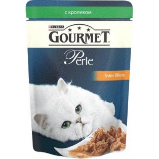Gourmet Perle (Гурме Перл). Мини-филе с кроликом, 85 гр.