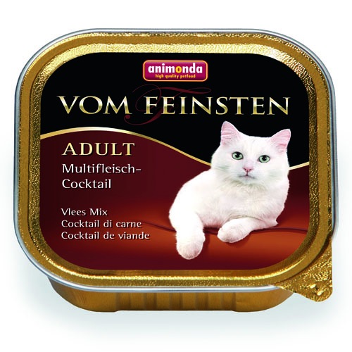 Animonda Vom Feinsten (Анимонда Вом Фейштн) Adult. Консервы для кошек Мясной коктейль, 100 гр