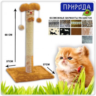 Когтеточка для кота Клоун. ТМ Природа