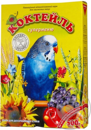 Природа. Корм для волнистых попугаев - 