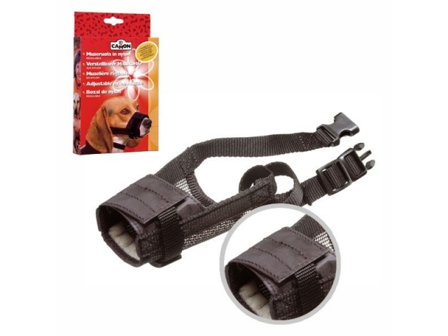 Сamon (Камон) Adjustable nylon muzzle Намордник регулируемый, L