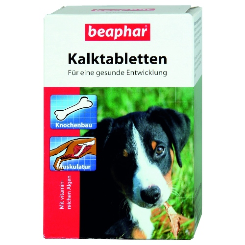 Beaphar (Бифар) Каlk-Tabletten Витаминная добавка для собак  180 табл