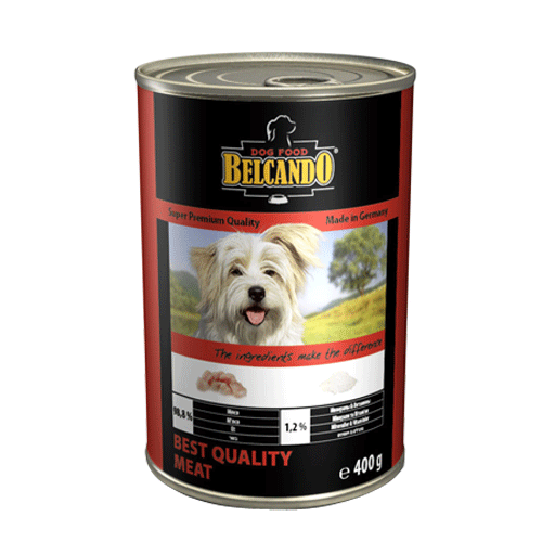 Belcando (Белкандо) Best Quality Meat. Консервы для взрослых собак с мясом, 400 гр
