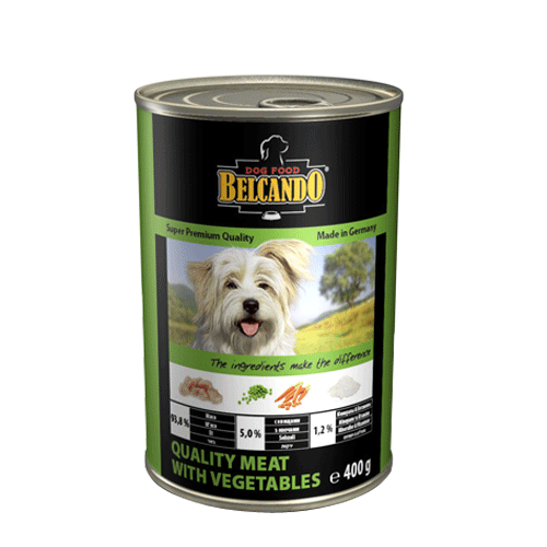Belcando (Белкандо) Best Quality Meat. Консервы для взрослых собак с мясом и овощами, 400 гр