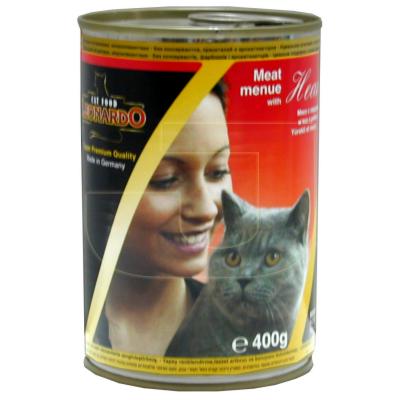 Leonardo (Леонардо). Консервы для взрослых кошек с мясом и печенью, 200 гр