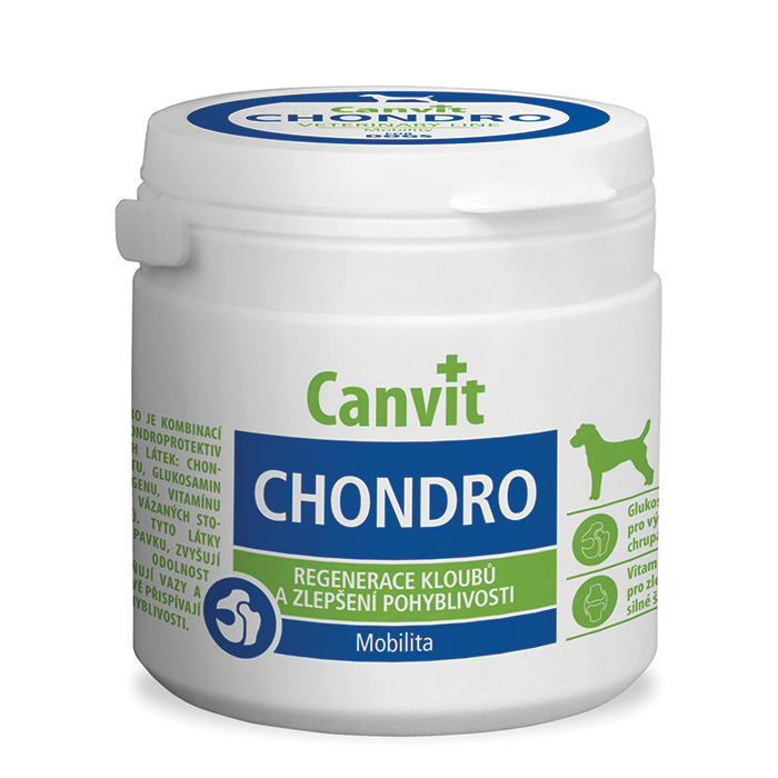 Canvit Chondro. Добавка для регенерации суставов и улучшения подвижности для собак, 100 гр
