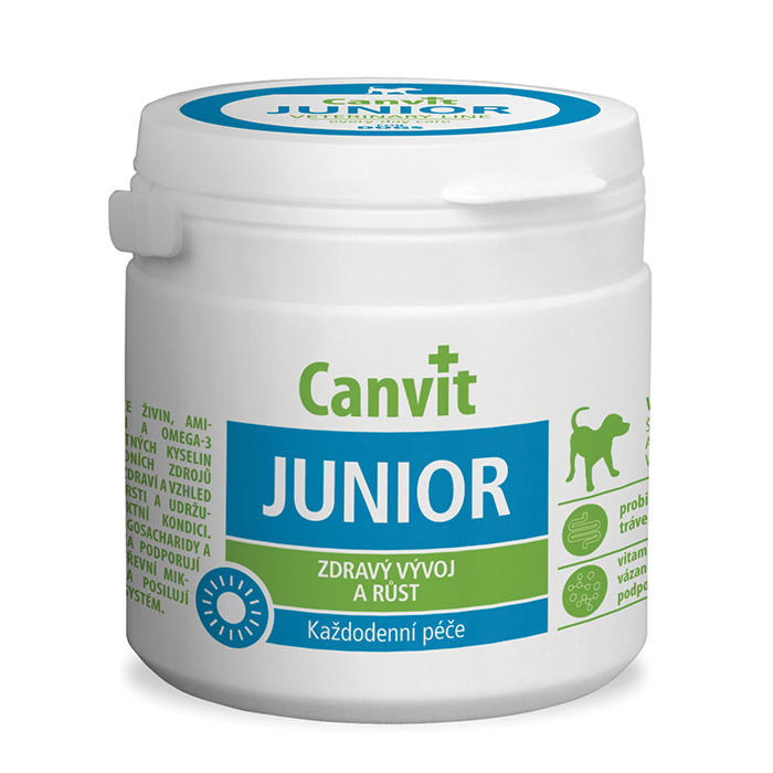Canvit Junior. Комплекс витаминов и микроэлементов для щенков, 100 гр