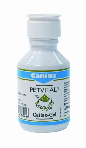 Petvital Catlax-Gel. Гель для выведения волосяных комков у кошек, 100 мл. Canina (Канина)