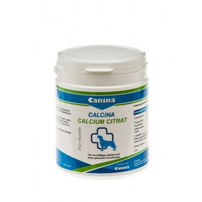 Calcina Calcium Citrat. Добавка с кальцием для укрепления зубов и костей собак, 125 гр. Сanina (Канина)